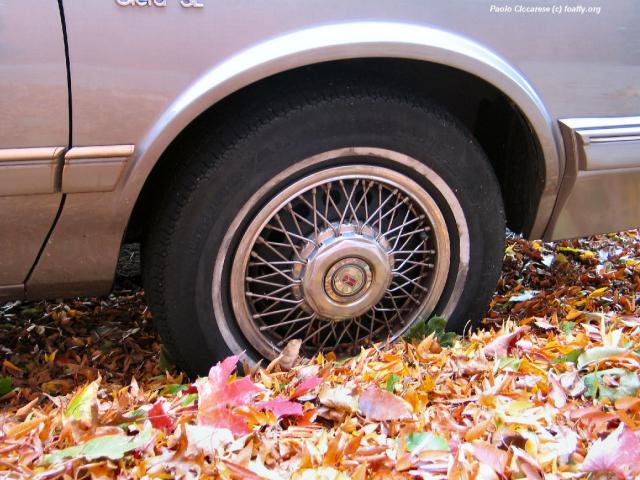 Car's wheel (It took a while to decide the title)