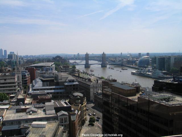 Landscape from the top of The Monument