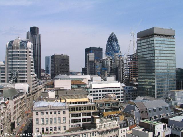 Landscape from the top of The Monument