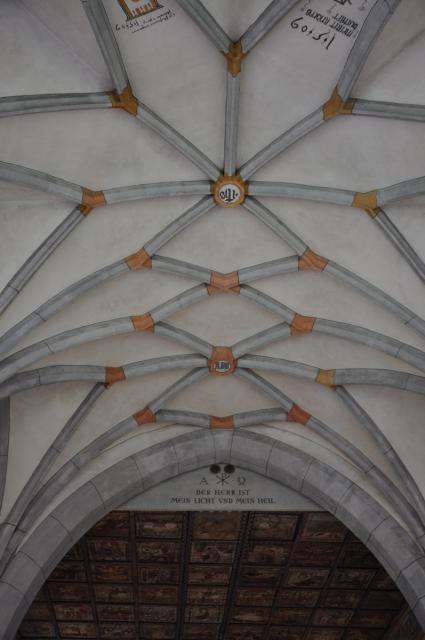 Church ceiling