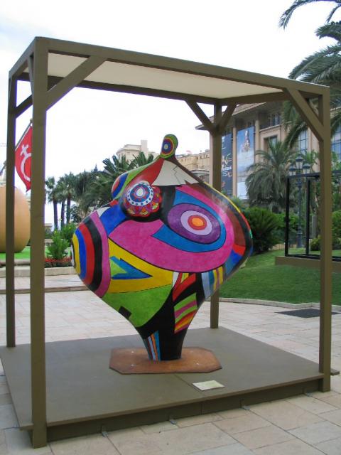 Niki De Saint Phalle at Casino Gardens